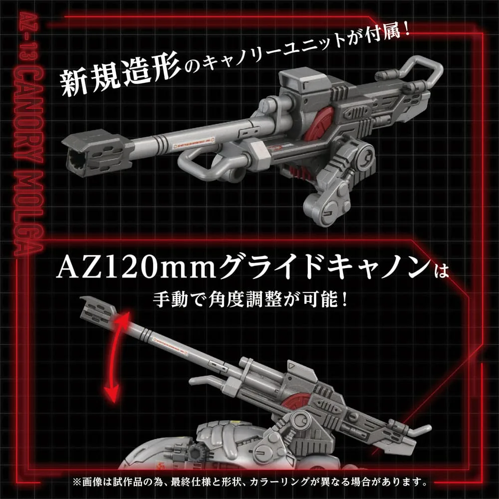 Zoids Model Kit – AZ-13 Canory Molga 1/72 19 cm 3
