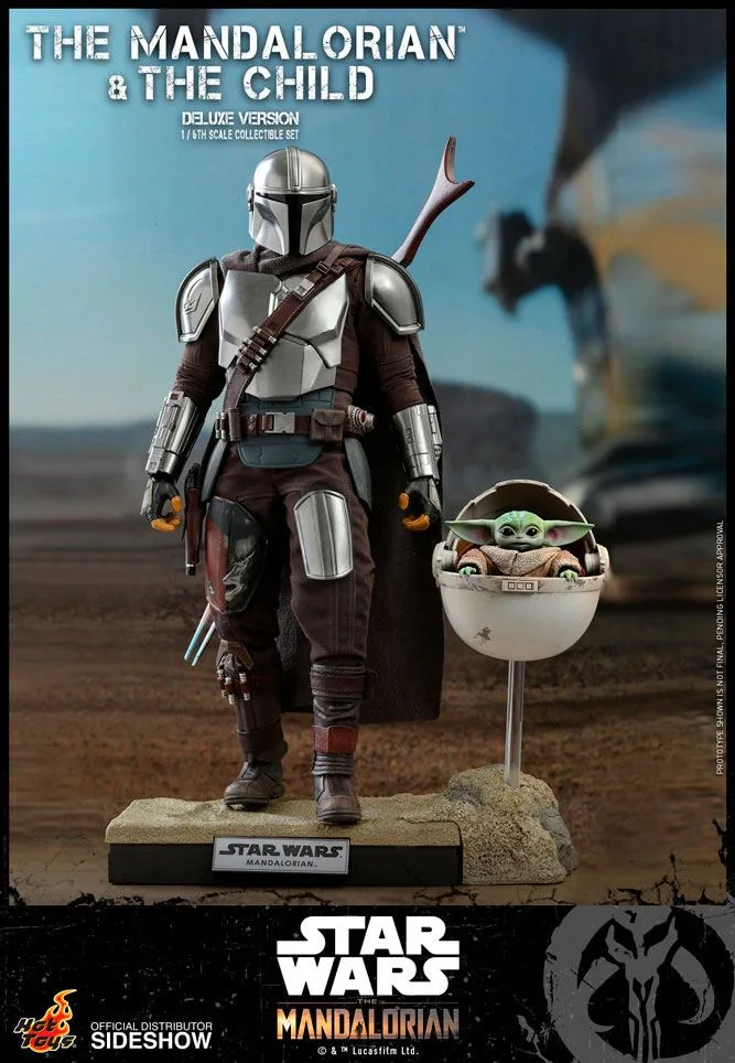 Star Wars Actiefiguren – Mandalorian & The Child Deluxe 30 cm 2