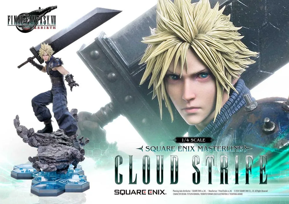 Final Fantasy VII Rebirth Statue – Cloud Strife 68 cm 2