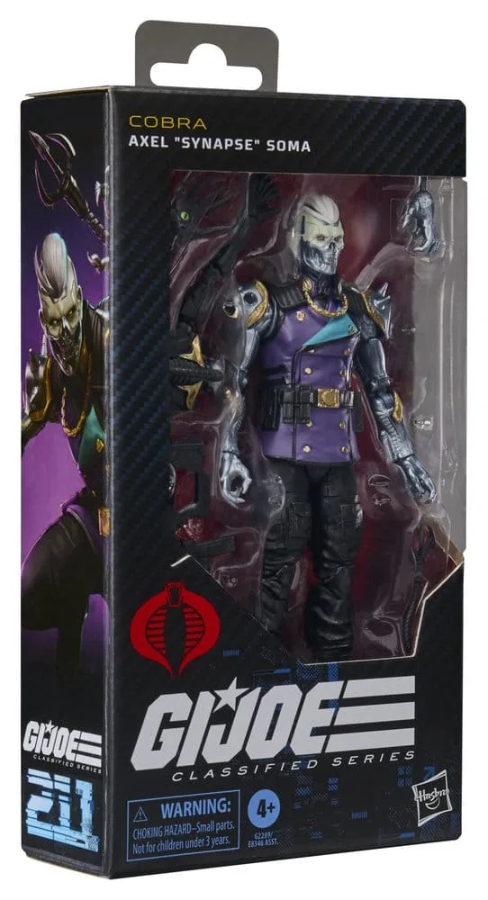 G.I. Joe Action Figure – Axel Synapse Soma Classified #211 15 cm 4