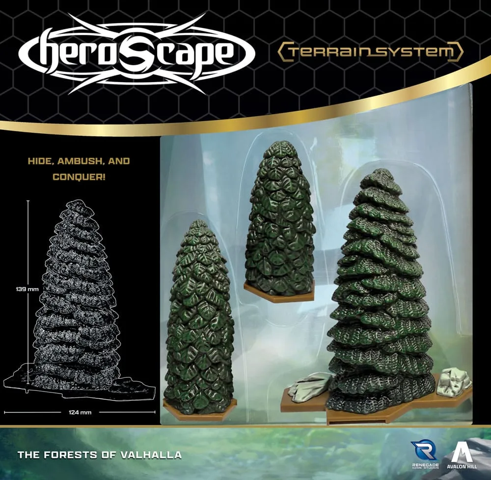 Heroscape Terrain Expansion – Forests of Valhalla English Edition 4