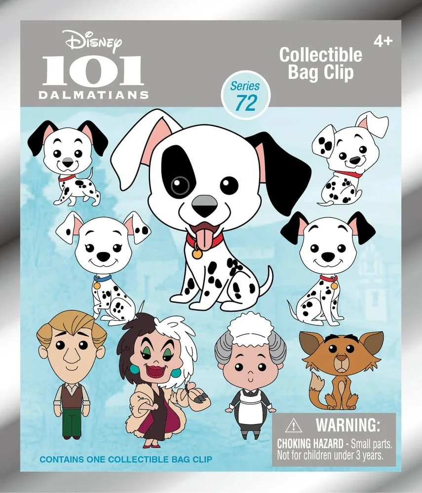 101 Dalmatians Bag Clips – Series 72 24-Bag Display 2