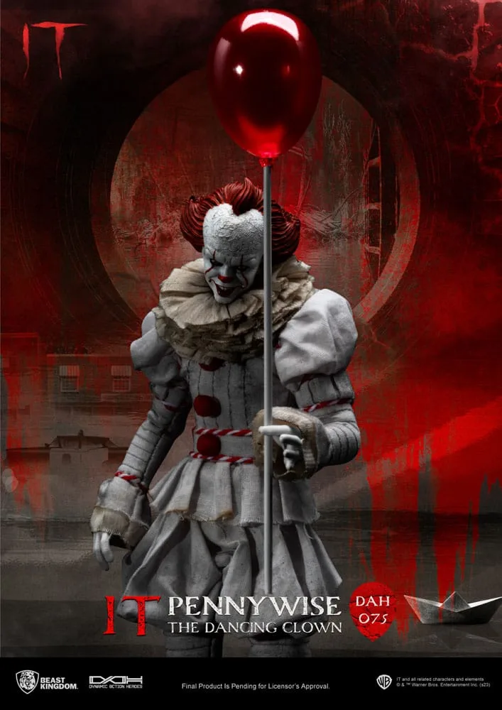 IT Action Figure – Pennywise Dynamic 8ction Heroes 1/9 Scale 4