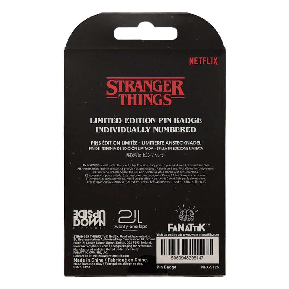 Stranger Things Pin Badge – Hellfire Lives Limited Edition 2
