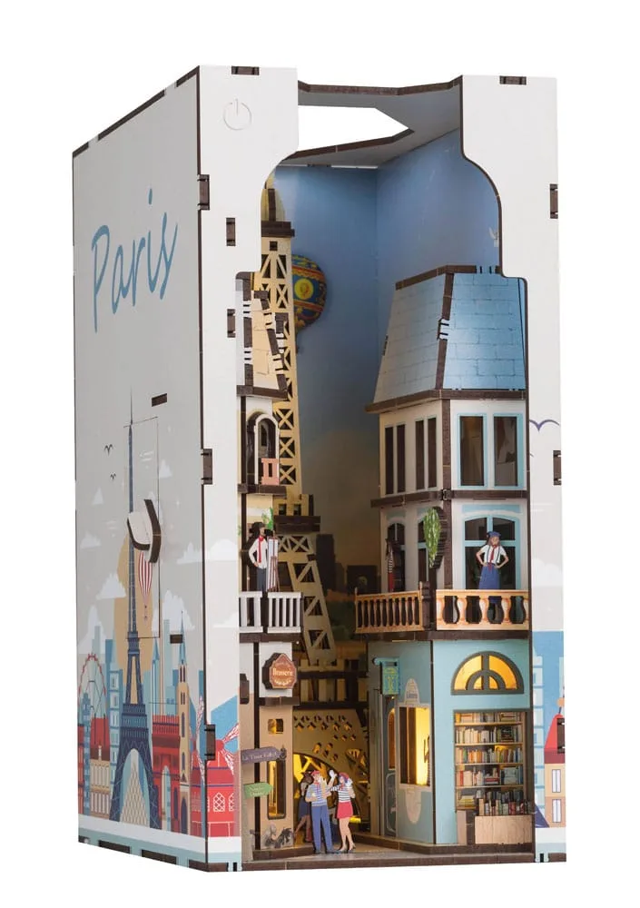 Paris Book Nook Diorama Kit – Tiny Adventures 23 cm 3