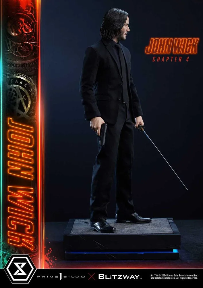 John Wick Chapter 4 Statue – Deluxe Bonus Version 54 cm 12