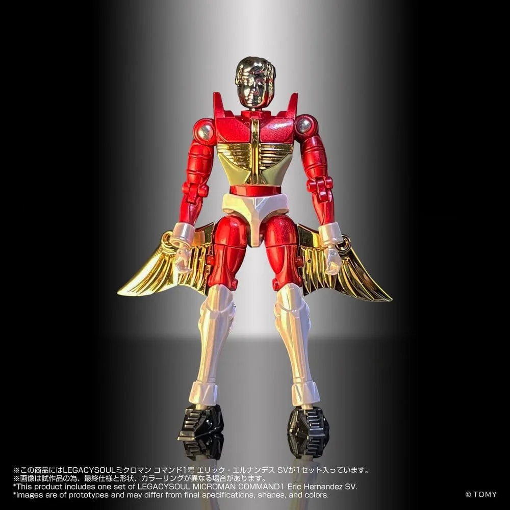 Microman Action Figure – Legacysoul Command 1 Eric Hernandez SV 2
