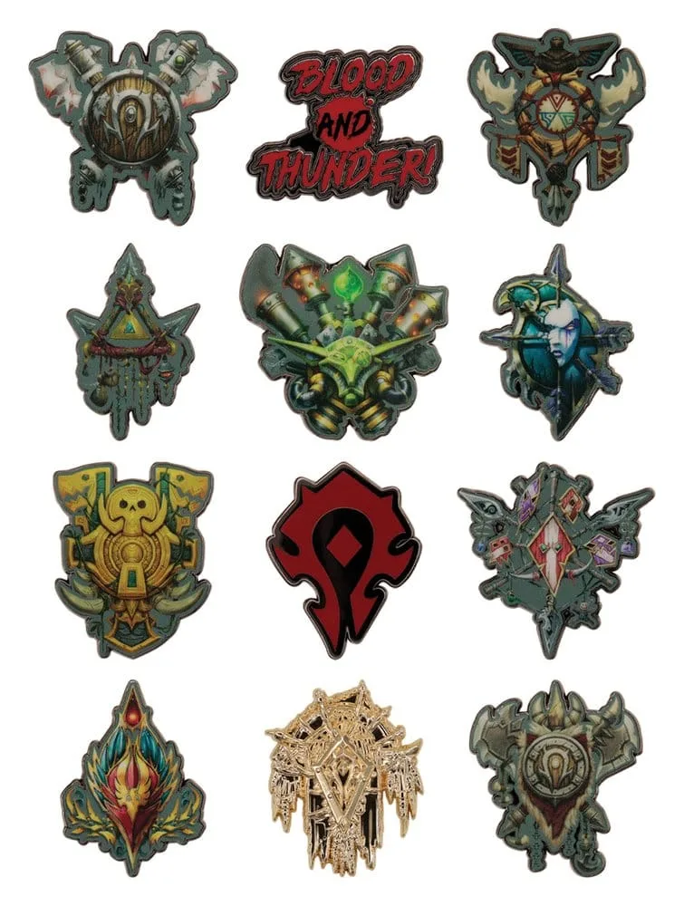 World of Warcraft Mystery Pin Display – Horde 12 Badges 10
