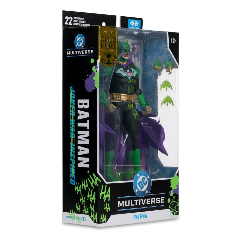 DC Multiverse Action Figure – Jokerized Batman Gold Label 18 cm 8