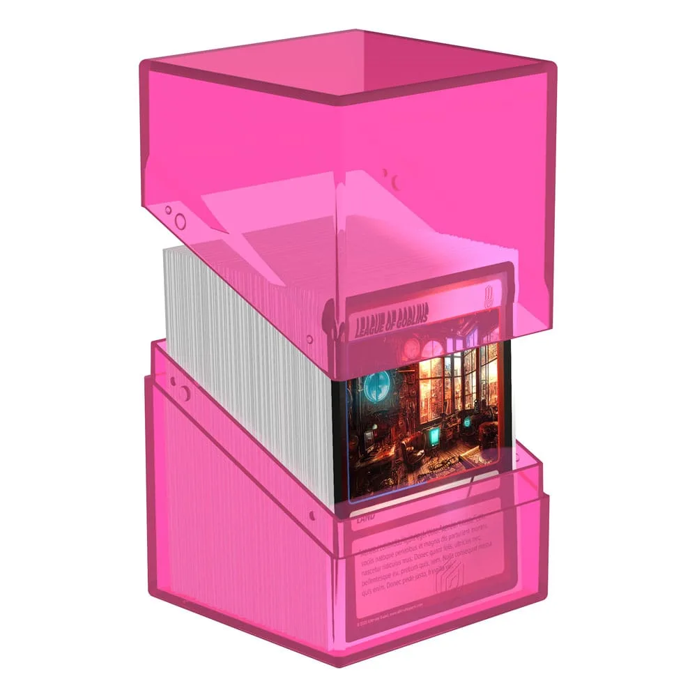 Ultimate Guard Deck Box – Boulder 100+ Clear Rhodonite 3