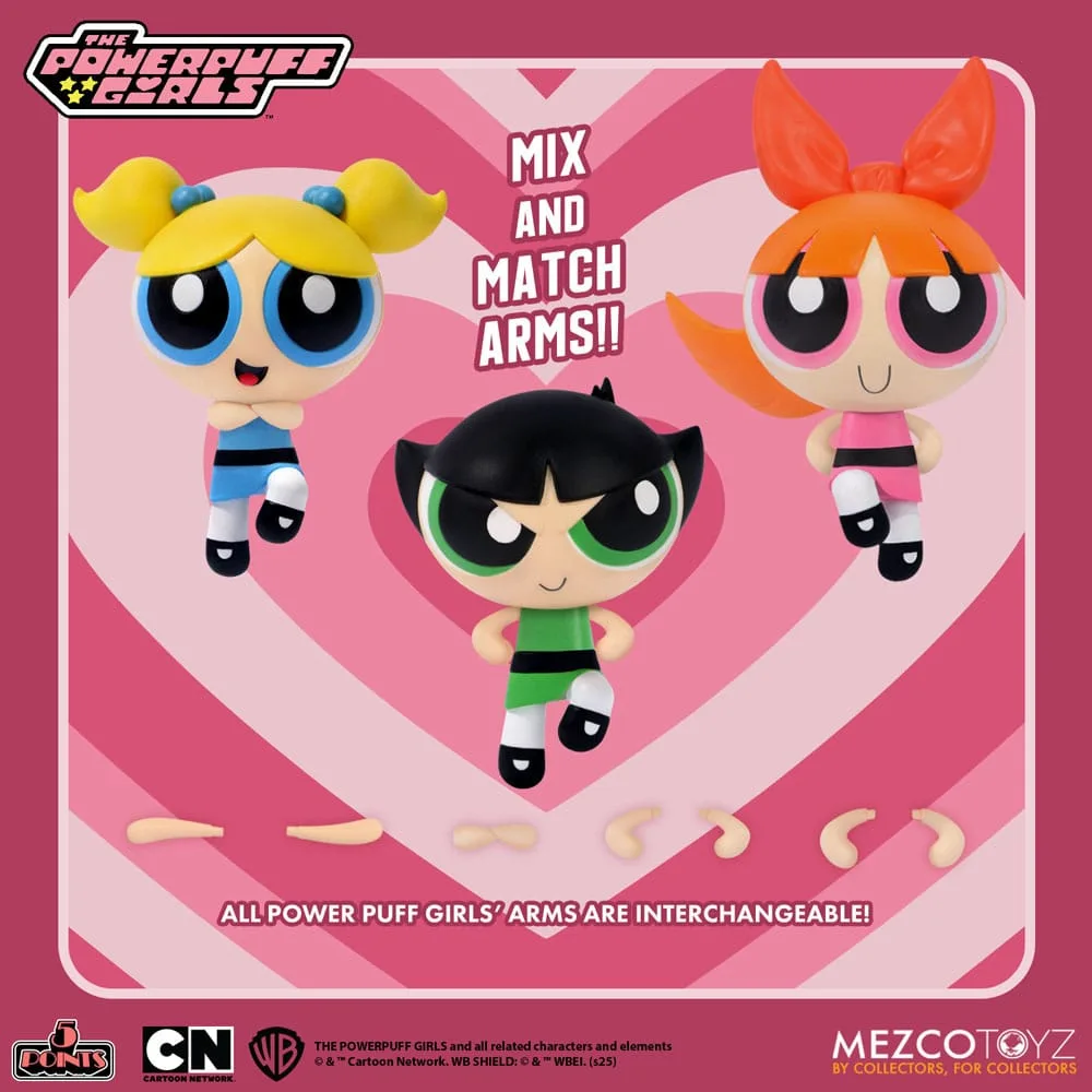 Powerpuff Girls Action Figures – 5 Points 16-Piece Assortment 10 cm 7