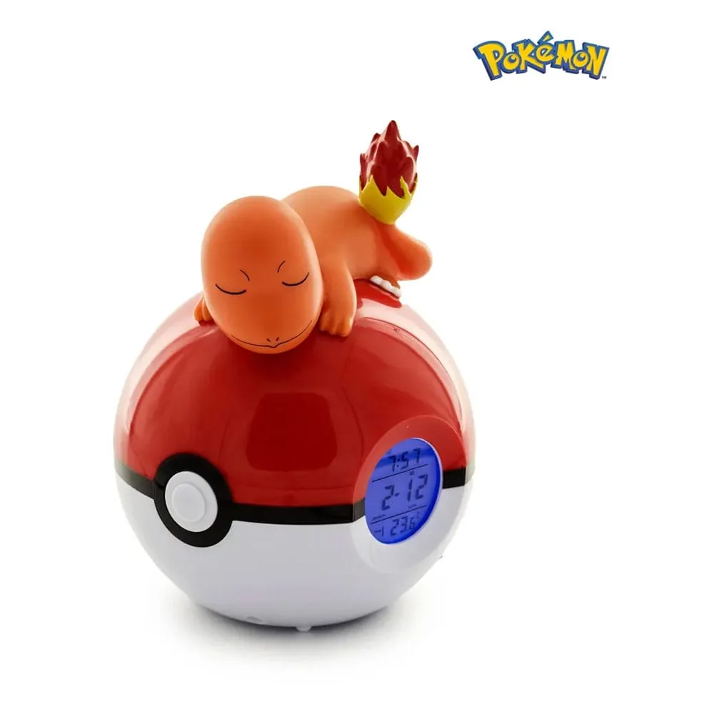 Pokémon Alarm Clock – Charmander Poké Ball Light 18 cm