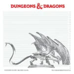 Dungeons & Dragons Miniature – Young Sapphire Dragon 20 cm 5