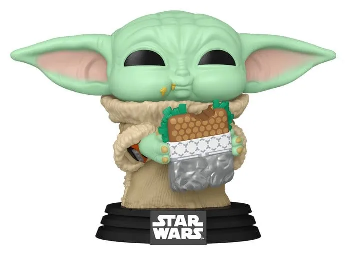 Star Wars Pop Vinyl Figure – Grogu with Sandwich 9 cm