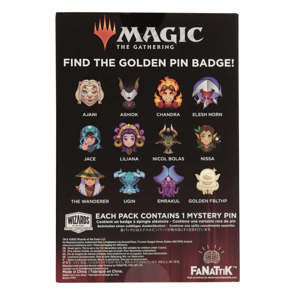 Magic: The Gathering Mystery Pins – 12-Box Display 16