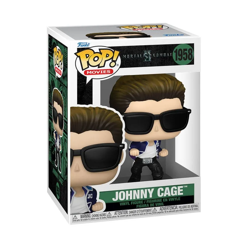 Mortal Kombat II (2026) Pop Vinyl Figure – Johnny Cage 9 cm 2