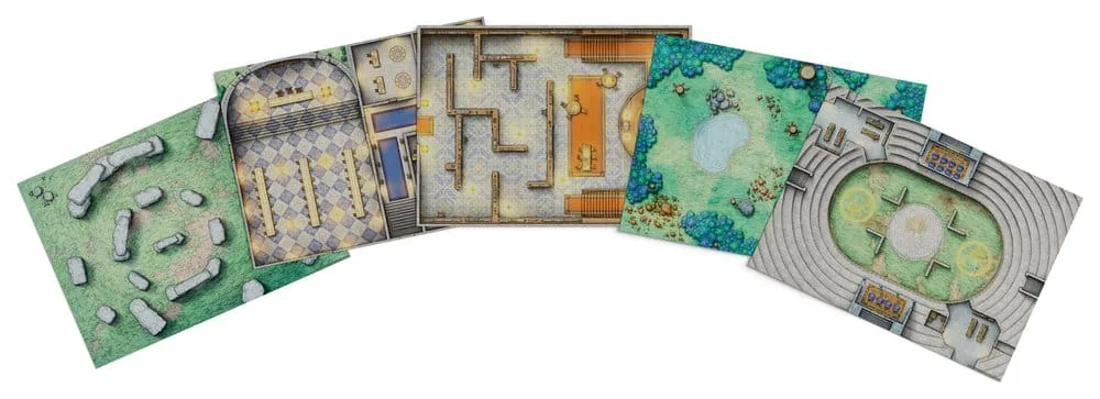 Dungeons & Dragons Map Pack – Arcana Unleashed English 3