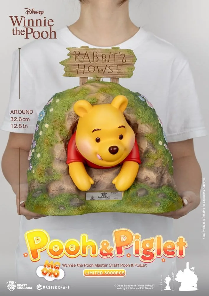 Disney Statue – Master Craft Pooh and Piglet 33 cm 9