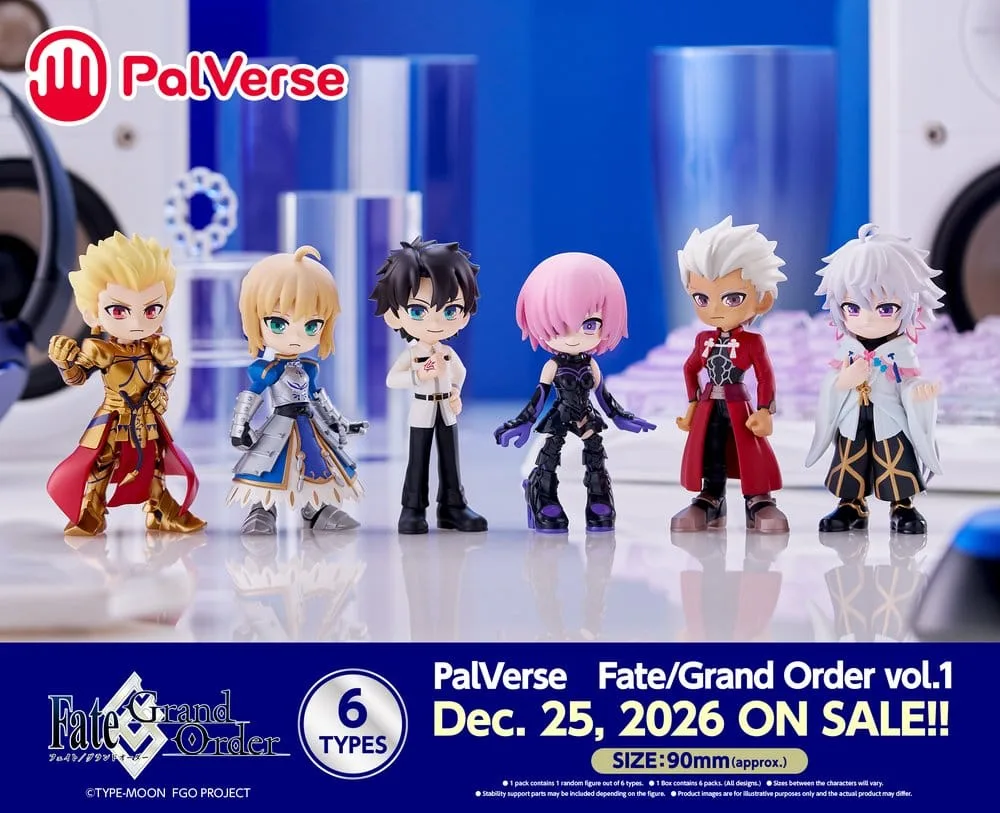 Fate/Grand Order Mini Figures – PalVerse Vol 1 Blind Box Display 18