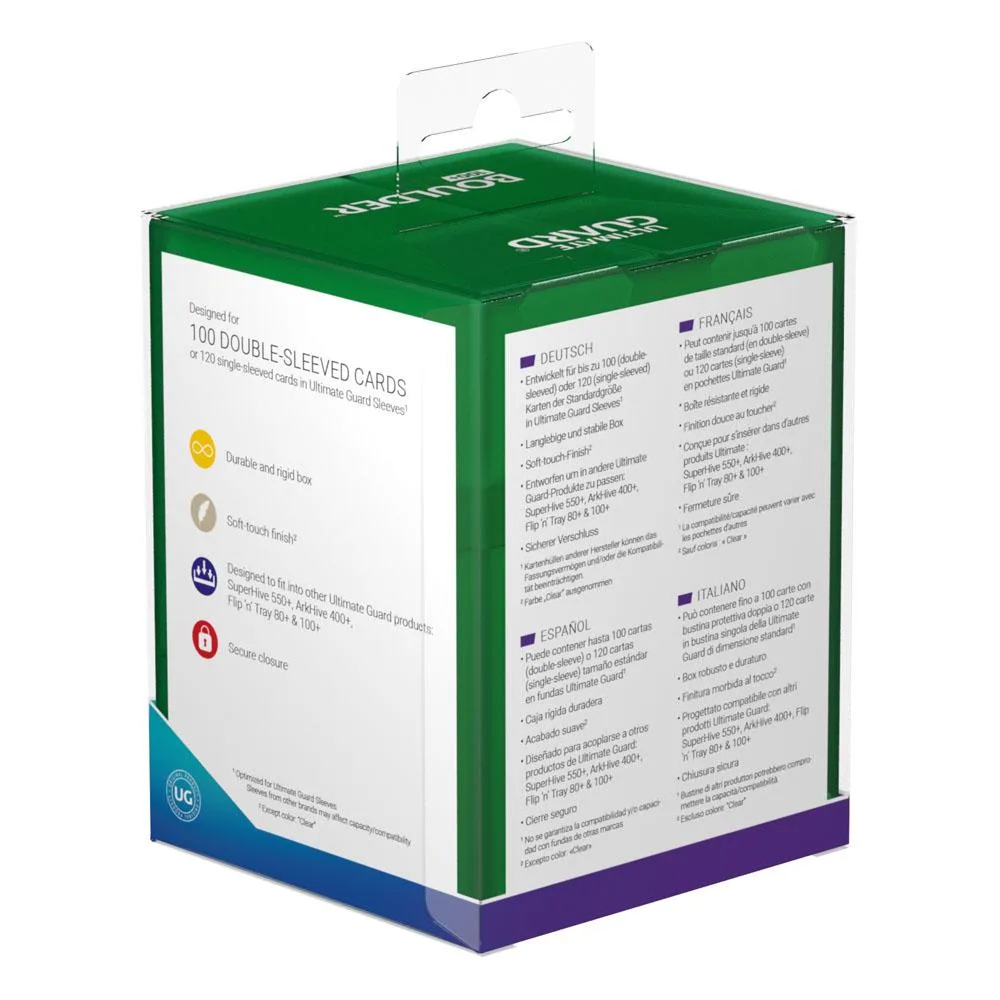 Ultimate Guard Deck Box – Boulder 100+ Emerald 8
