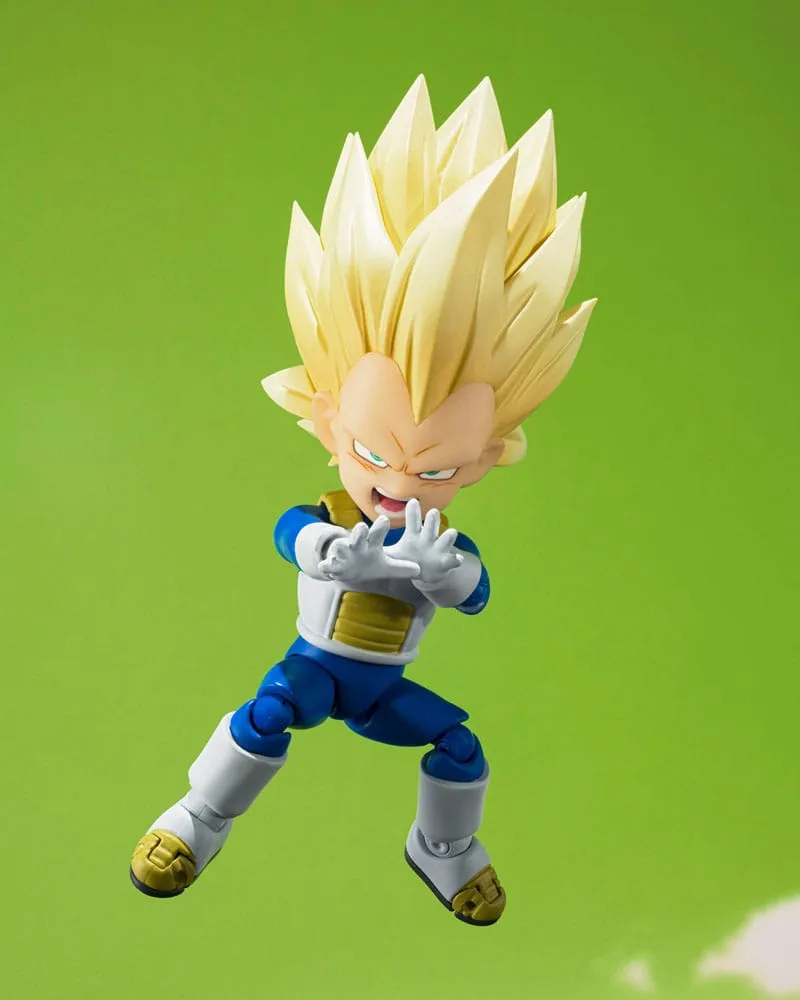 Dragon Ball Daima Action Figure – Super Saiyan 3 Vegeta Mini 8 cm 7