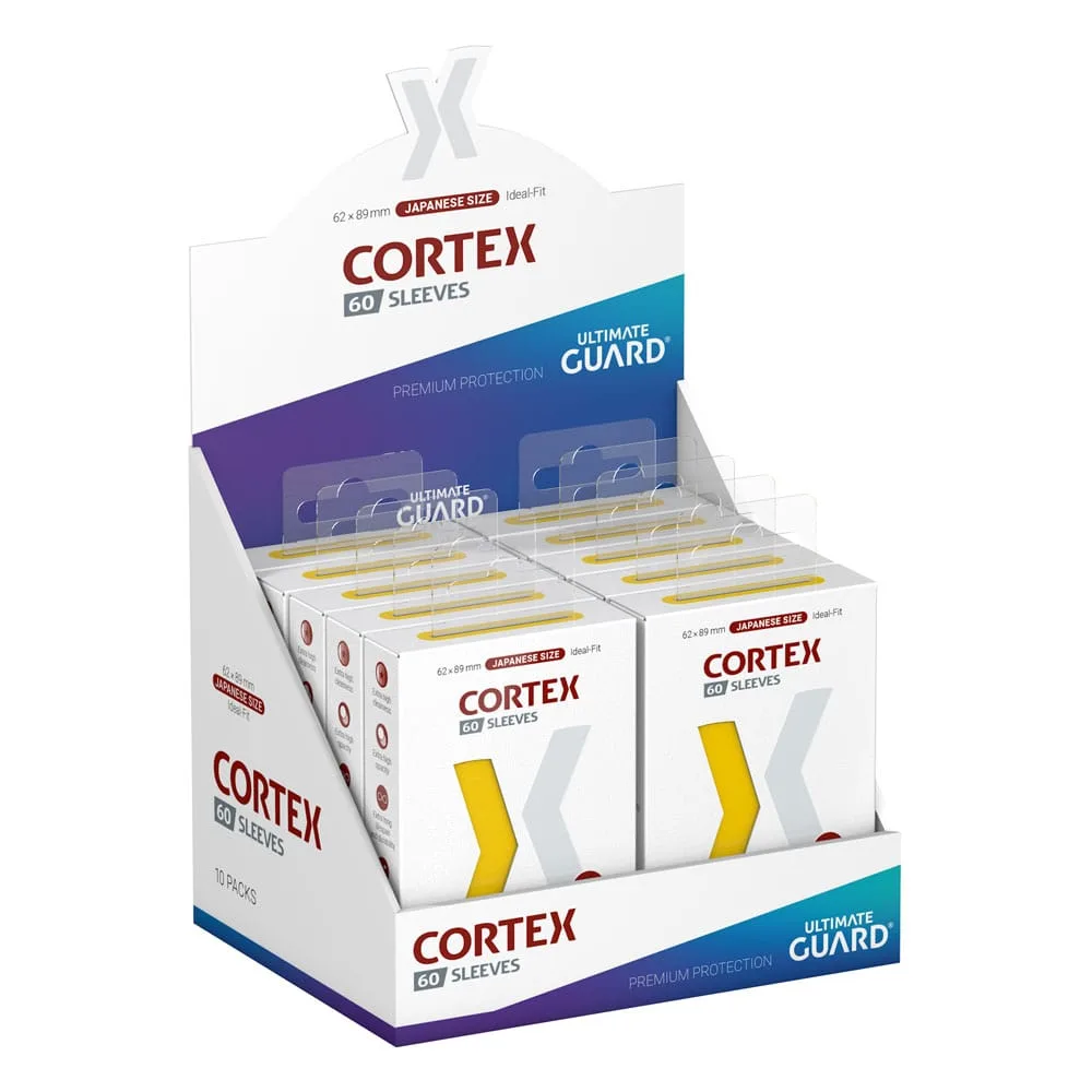 Ultimate Guard Card Sleeves – Yellow Cortex Japanese Size 62 x 89 mm 5