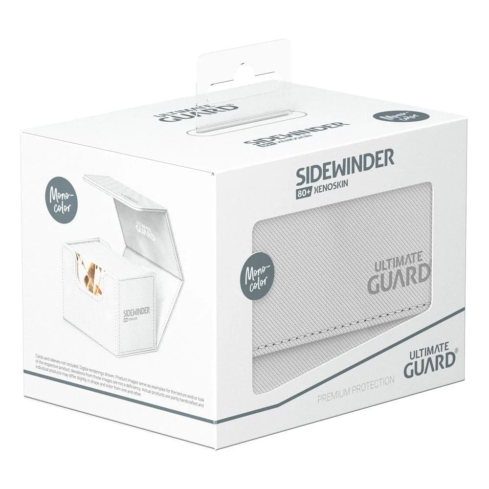 Ultimate Guard Deck Box – Sidewinder 80+ Xenoskin White 6