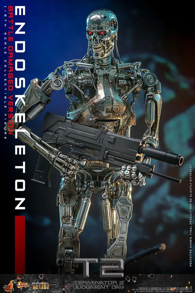 Terminator 2 Figure – Battle-Damaged Endoskeleton 1/6 31 cm 15