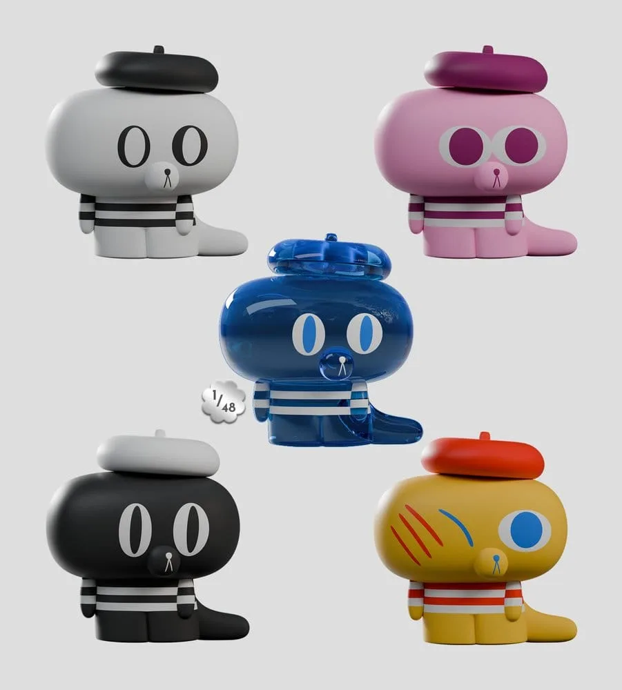 Hard Stare Pierre Mini Figures – Series 1 Blind Box Display 5 cm