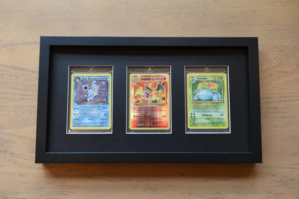 Trading Card Display Frame – Evoretro Three Magnetic Cases 5
