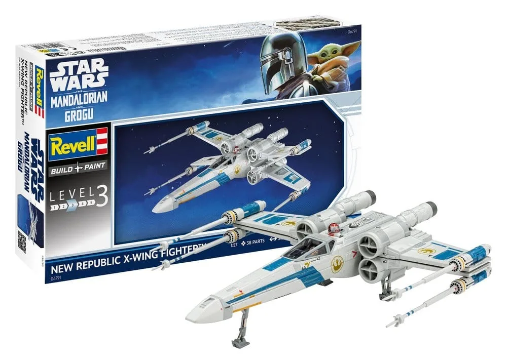 Star Wars Model Kit – New Republic X-Wing Fighter 1/57 21.8 cm 2