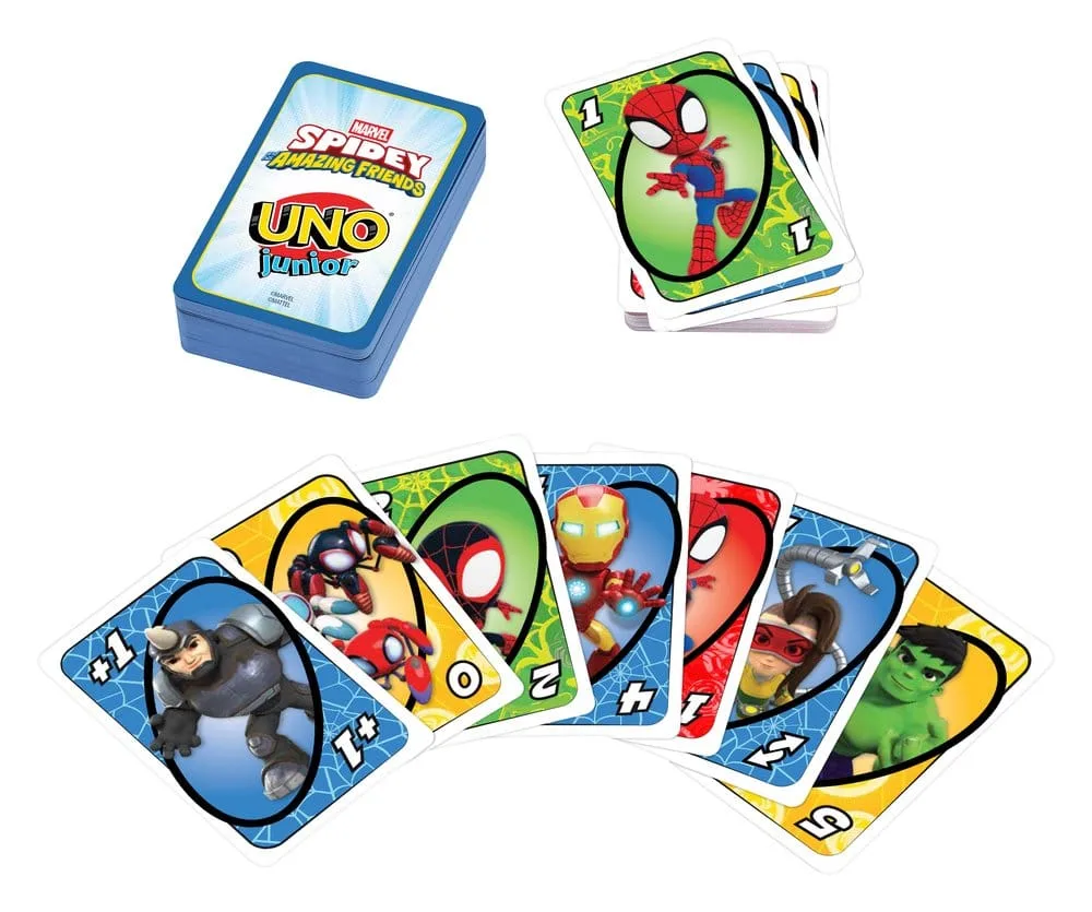 Spidey & His Amazing Friends Card Game – UNO Junior 2