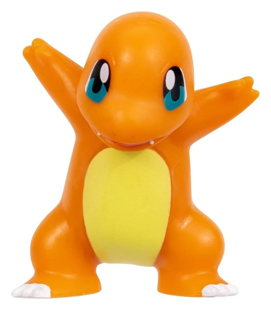 Pokémon Figurenset – Charmander en Friend Ball Clip 'n' Go 8