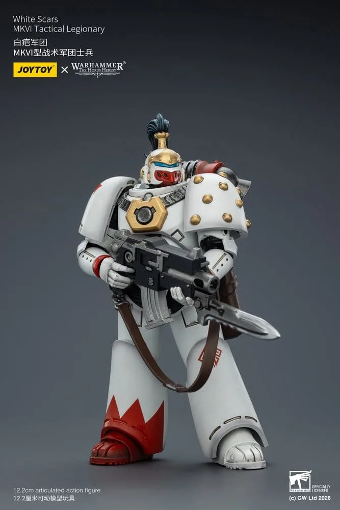 Warhammer Action Figure – White Scars MKVI Tactical Legionary 12 cm 5
