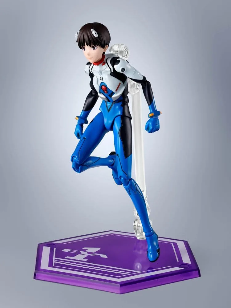 Evangelion Action Figure – S.H.Figuarts Shinji Ikari 14 cm 7