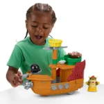 Super Mario Speelset – Little People Bowser's Airship 3