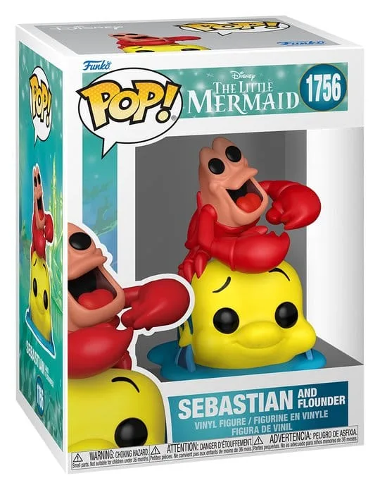 Disney Vinyl Figure – Sebastian & Flounder Funko Pop 9 cm 2