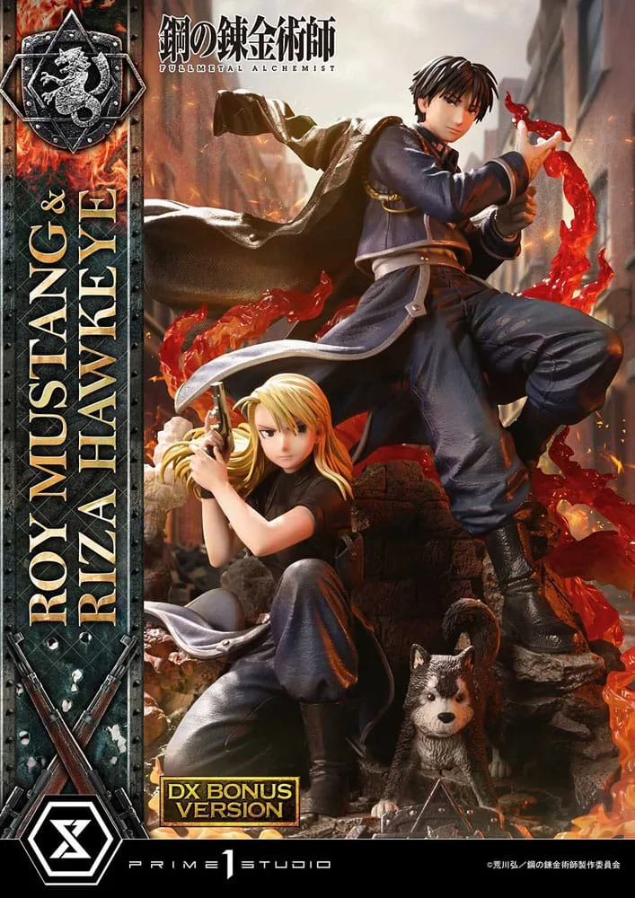 Fullmetal Alchemist Statue – Roy Mustang and Riza Hawkeye 50 cm 27