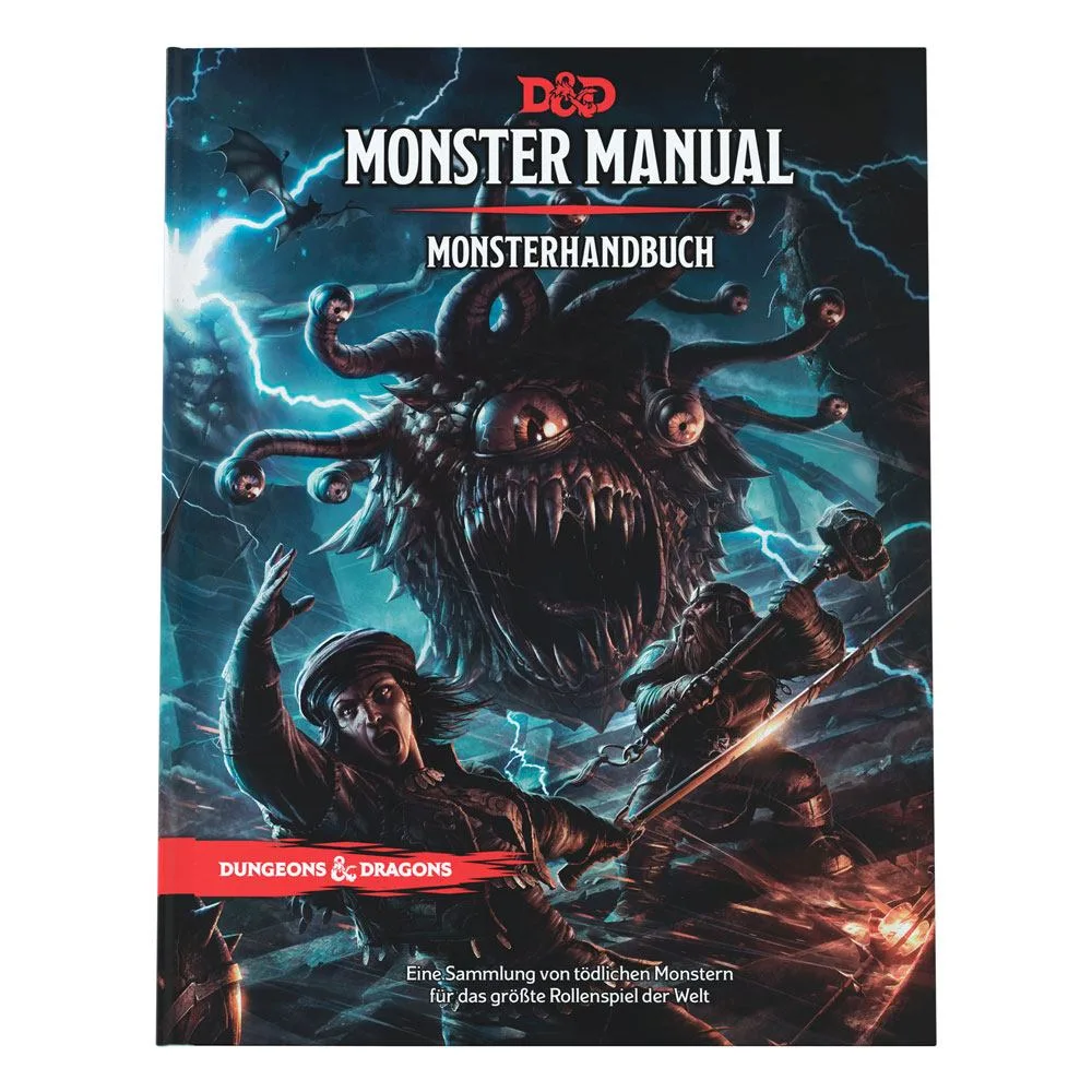 Dungeons & Dragons RPG Book – Monster Manual German Edition
