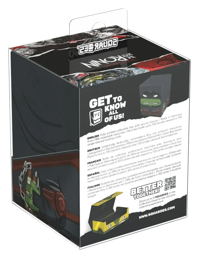 Teenage Mutant Ninja Turtles Deck Box – Squaroes Ronin NT018 10