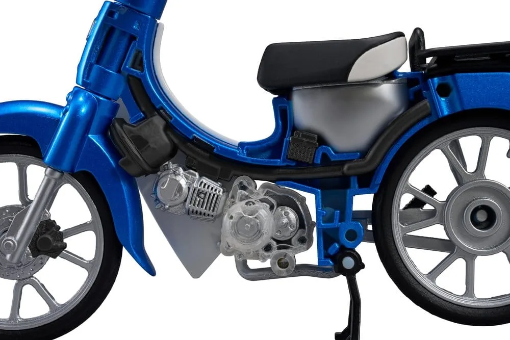 Honda Model Kit – Super Cub 110 Glint Wave Blue Metallic 11