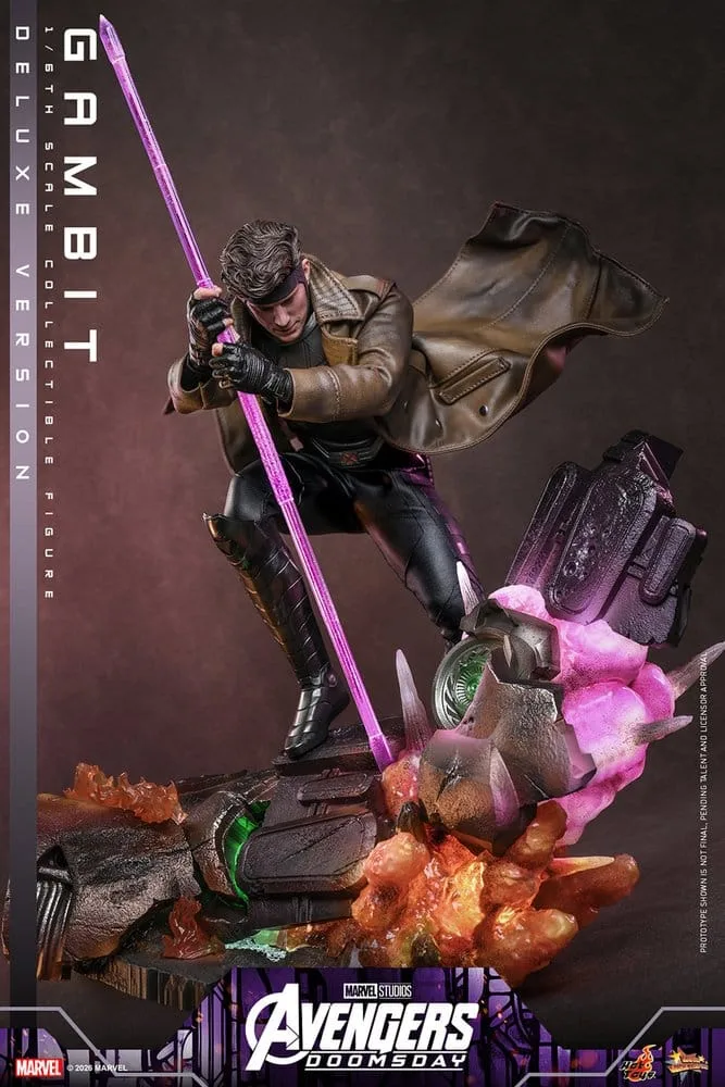 Avengers Doomsday Action Figure – Gambit Deluxe 1/6 31 cm 5