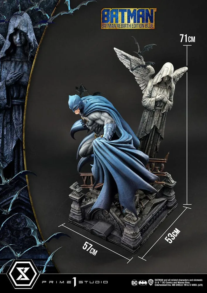 Batman Statue – Rebirth Blue Deluxe Bonus Version 71 cm 14