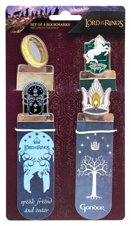 The Lord of the Rings Bookmarks – Set of 4