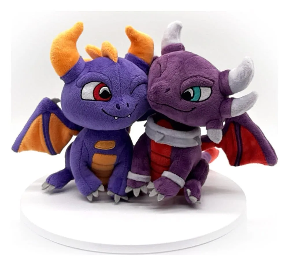 Skylanders Plush 2-Pack – Valentine's Spyro & Cynder 15 cm