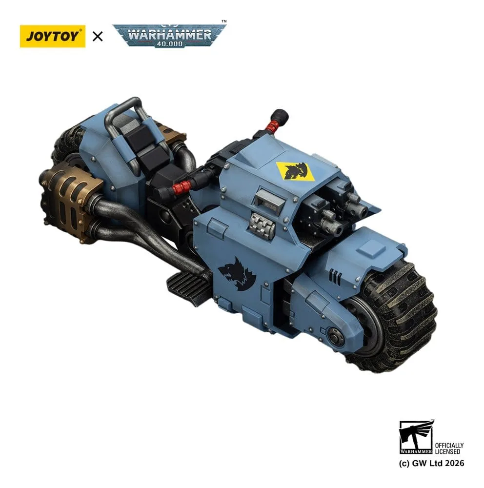 Warhammer 40,000 Kampfmotorrad – Space Wolves Raider Pattern 22 cm 10
