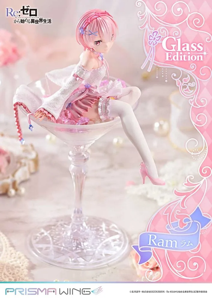 Re:Zero Beeld – Prisma Wing Ram Glass Edition 1/7 24 cm 3