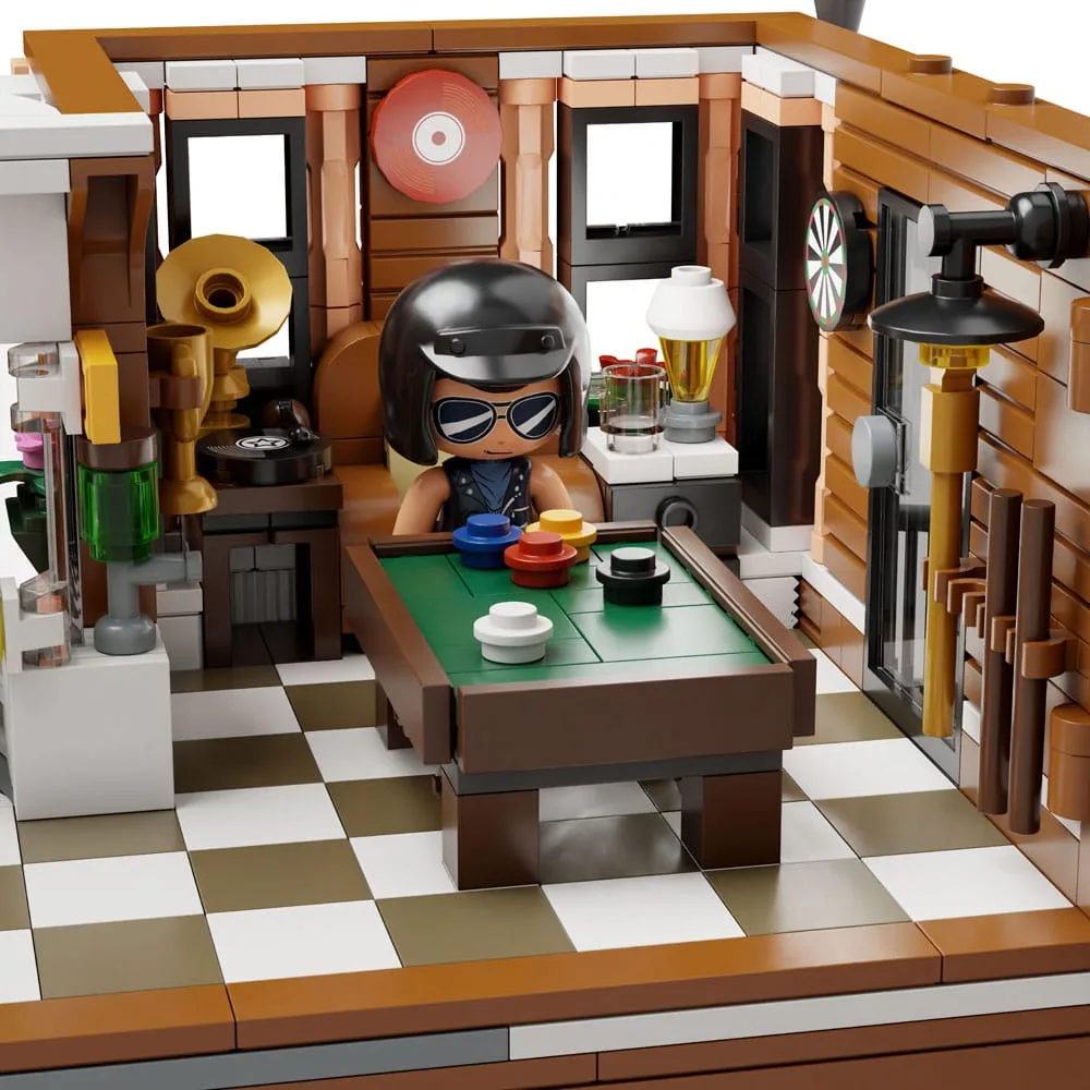 Pantasy Original Construction Set – Motorcycle Restaurant 4