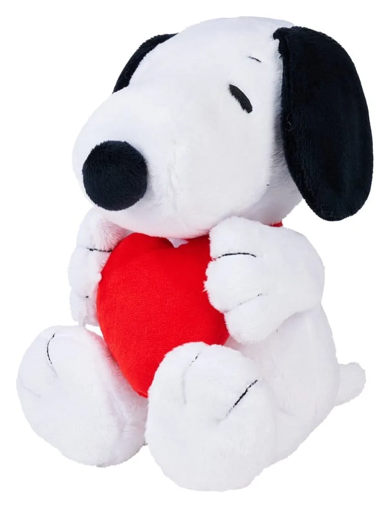 Peanuts Plush – Sitting Snoopy with Heart 25 cm