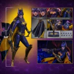 Batman Arkham Knight Action Figure – Batgirl Purple and Gold 30 cm 18